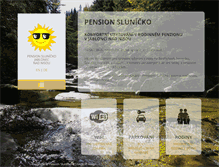 Tablet Screenshot of pension-slunicko.eu